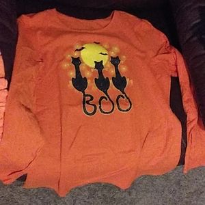 Halloween Cat Boo Shirt